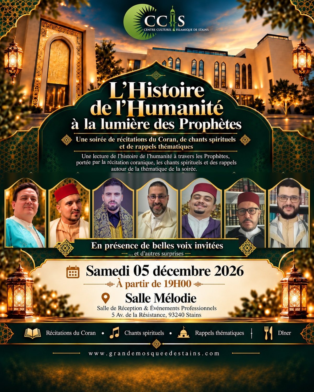 L’Histoire de L’Humanité — 05 décembre 2026 — Stains