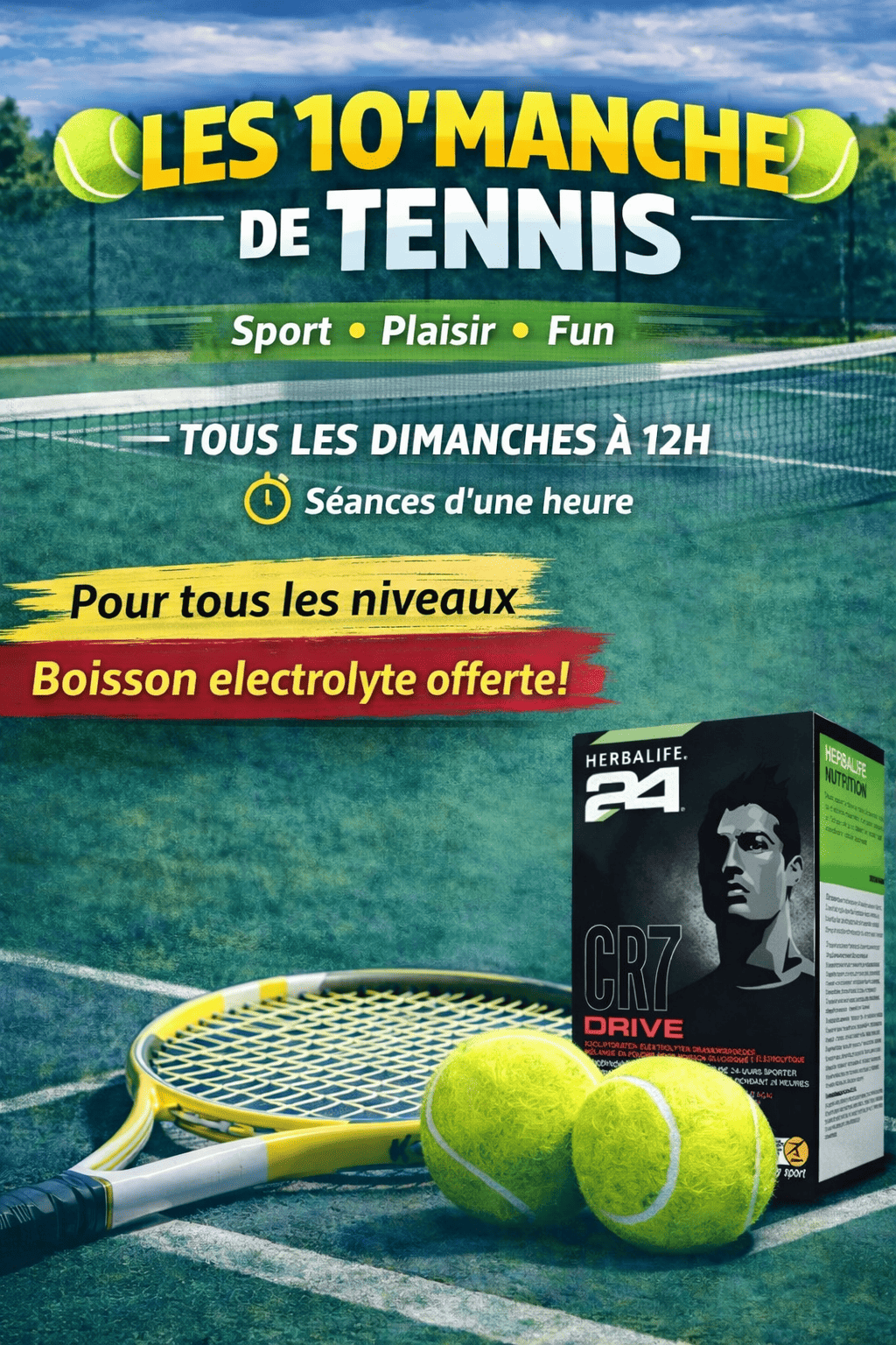LES 10'MANCHES DE TENNIS
