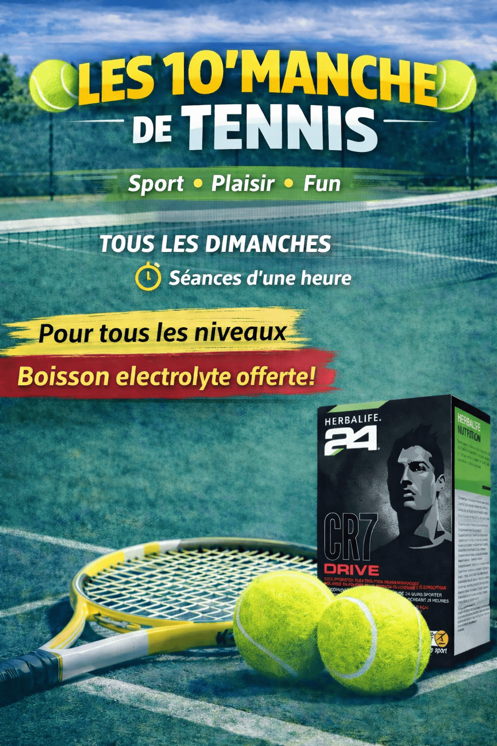 LES 10'MANCHES DE TENNIS