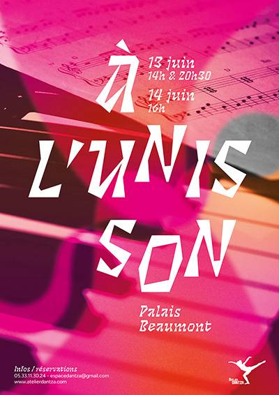 "A l'Unisson", Atelier Dantza — 13 Juni 2026 — Pau