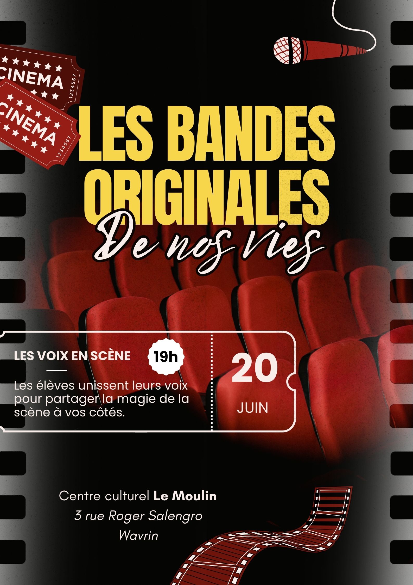 Spectacle de fin d'année - Les bandes originales de nos vies - Image de l'événement