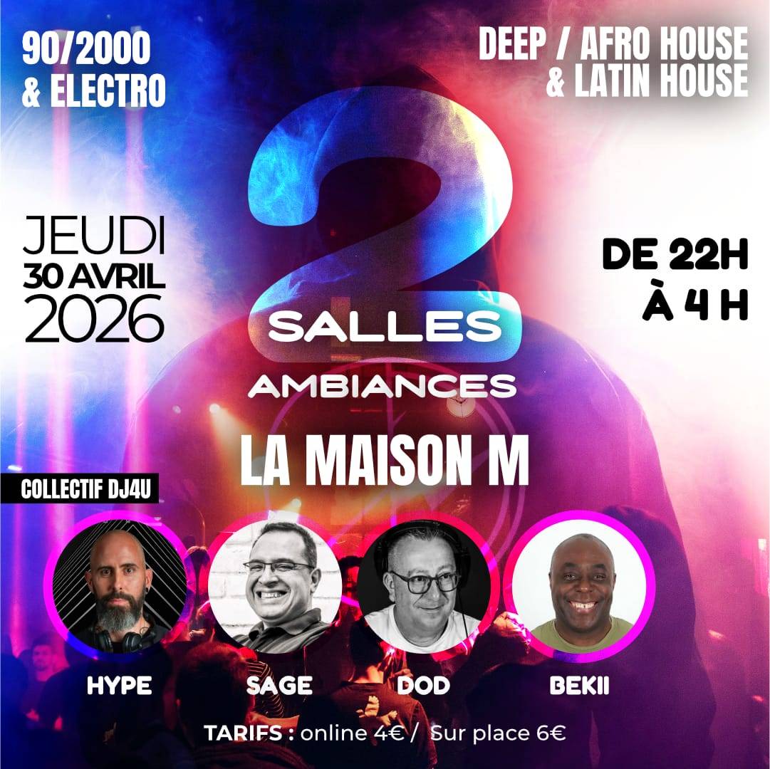 DJ4U PREND LE CONTROLE DE LA MAISON M