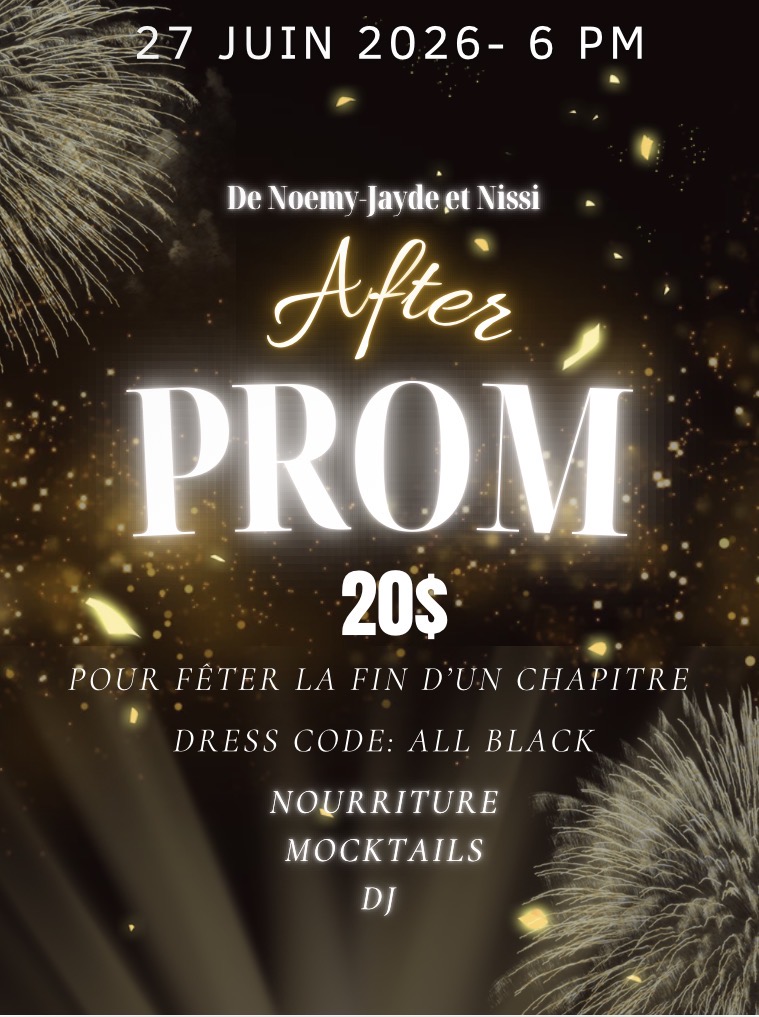 After Prom 2026 - Image de l'événement