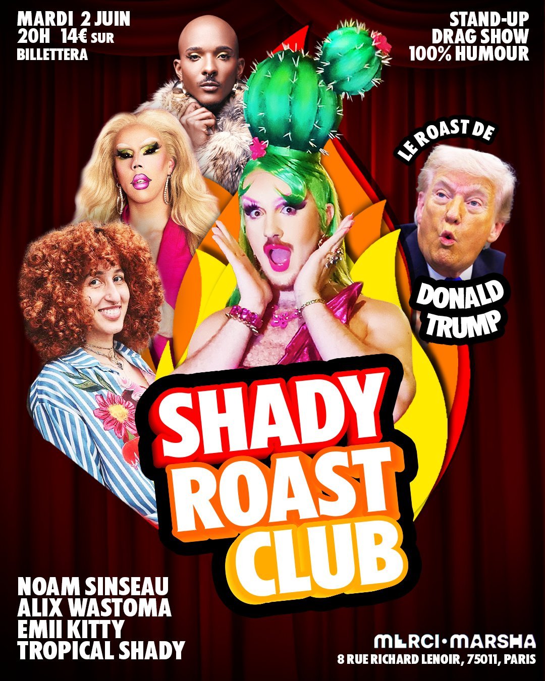 Shady Roast Club #4 - Le Roast de Donald Trump — 02 Juni 2026