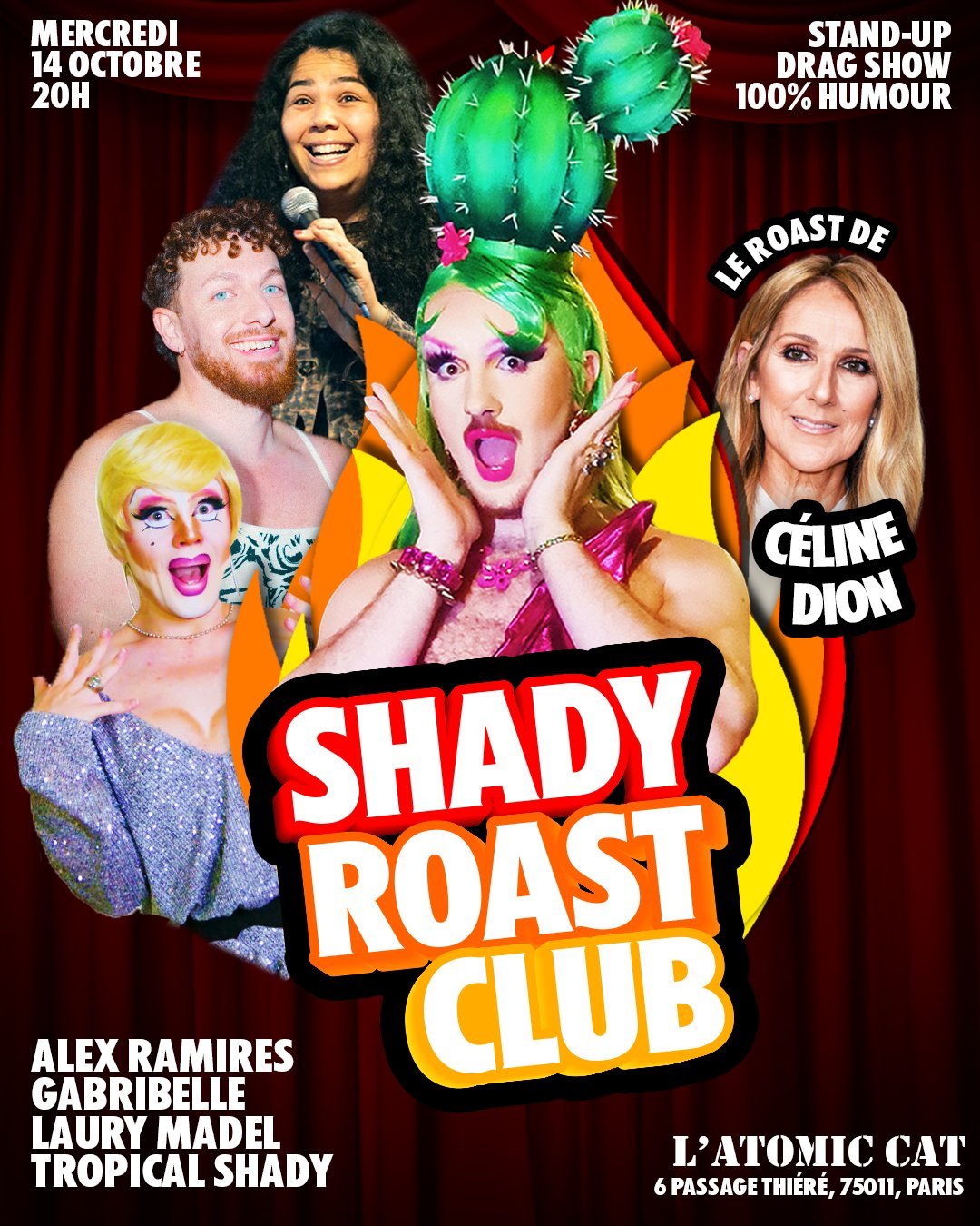 Shady Roast Club #6 - Le Roast de Céline Dion — 14 octobre 2026