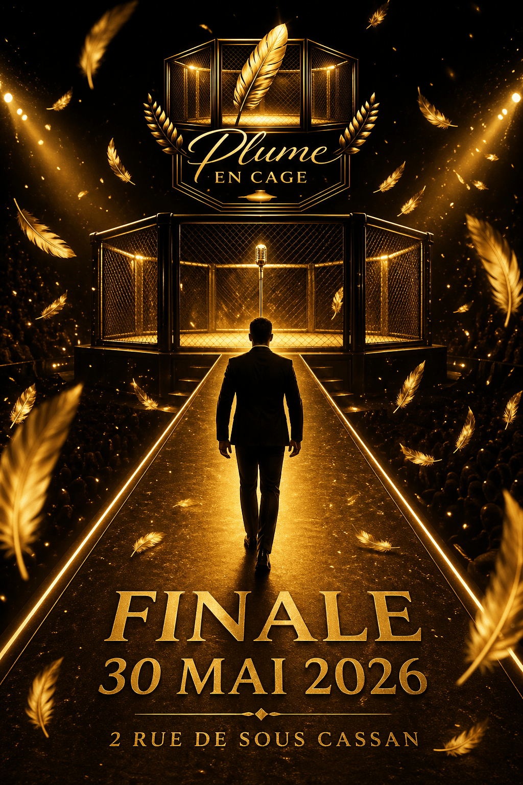 Plume en Cage — 30 mai 2026 — Annemasse