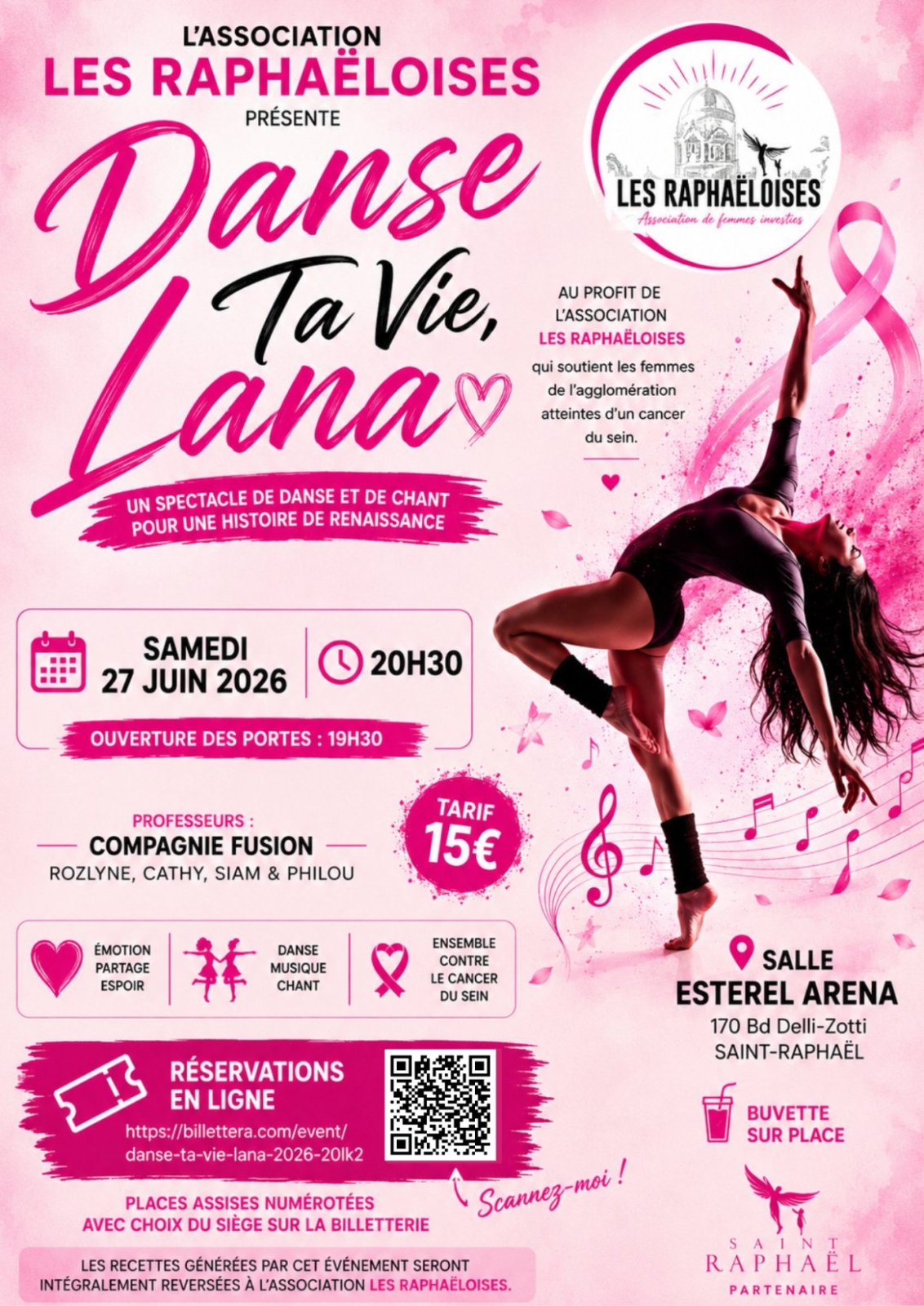 Danse ta vie, Lana — 27 June 2026 — Saint-Raphaël