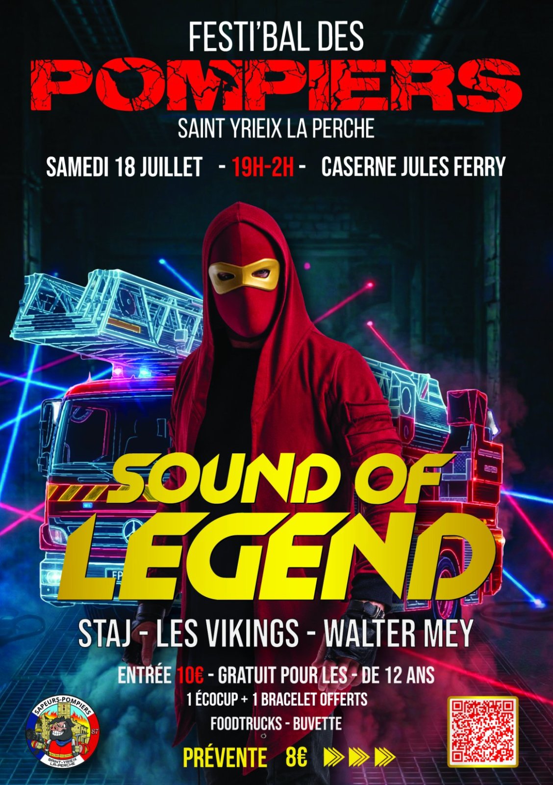 FESTI'BAL DES POMPIERS — 18 Juli 2026