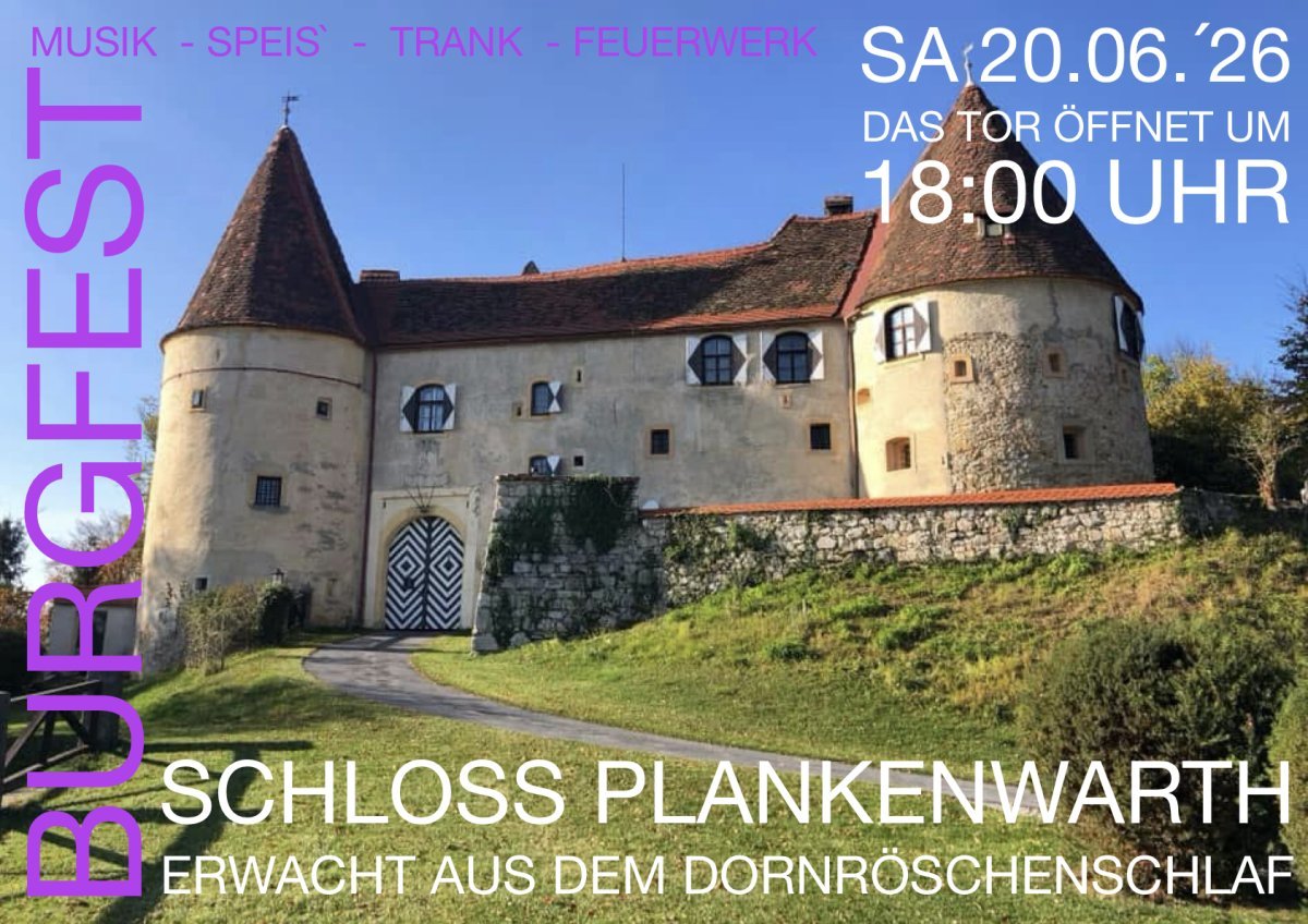 Burgfest20062026 — 20 junio 2026 — Plankenwarth