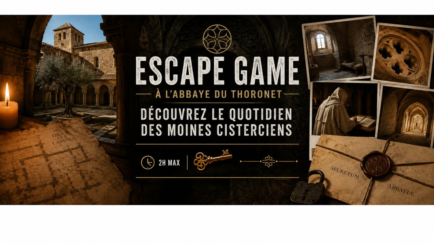 Escape Game à l'Abbaye du Thoronet - Veranstaltungsbild