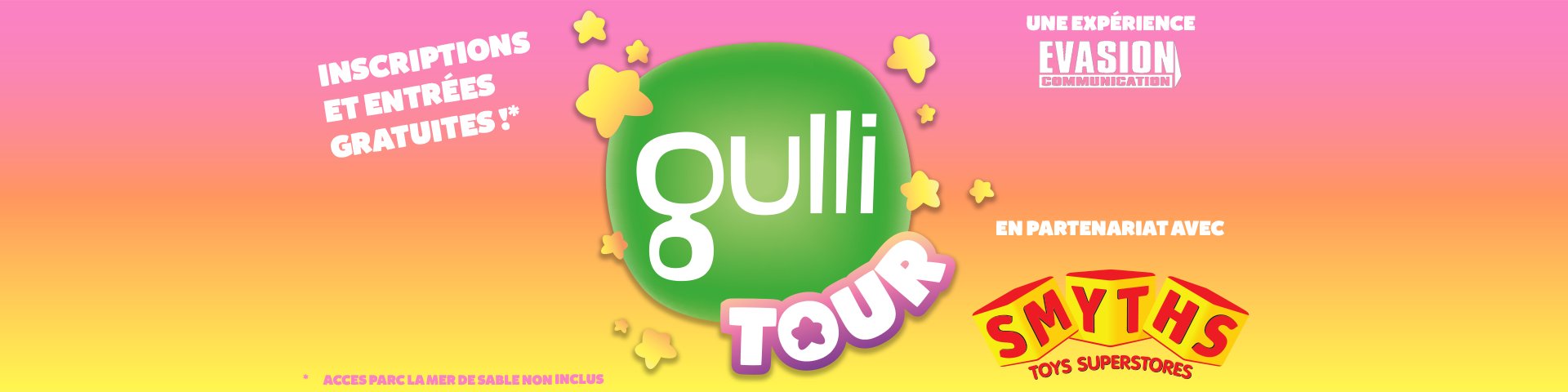 GULLI TOUR ÉTÉ 2026 - Veranstaltungsbild