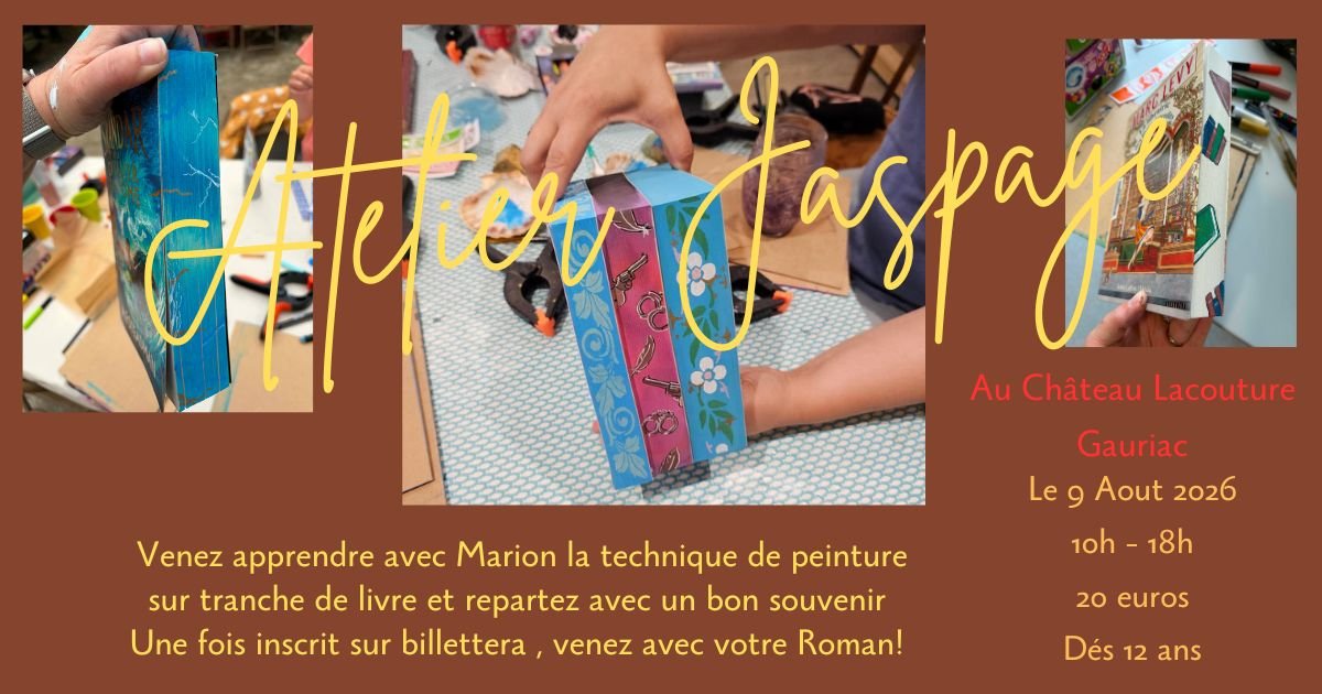 Atelier Jaspage — 09 August 2026