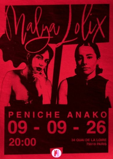 LA FRAISE LABEL - PENICHE ANAKO — 09 septiembre 2026 — Paris